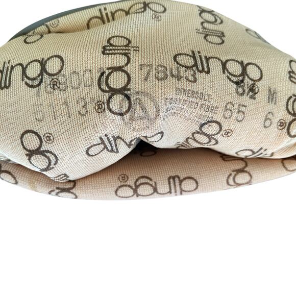 VTG 80s Dingo Western Slouchy Boots 8.5 Grey Stacked Heel Tassel Suede Leather - Picture 10 of 10